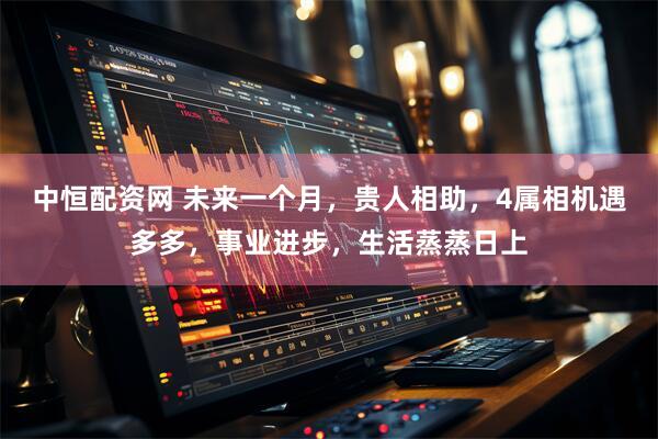 中恒配资网 未来一个月，贵人相助，4属相机遇多多，事业进步，生活蒸蒸日上